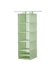 Giá treo trong tủ quần áo/  SKUBB Storage with 6 compartments, turquoise - Ikea, Thụy Điển