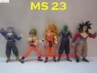 Bộ 5 mô hình Son Goku MS 23 (Tháo ráp tay & xoay người )