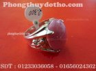 Nhẫn nam mặt đá Ruby hồng bọc bạc -Đồ Phong thủy L5