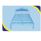 Giường sắt Anh Tuấn 1m4 x 2m tặng Nệm PE Korea Hàn Quốc 140x200x5cm