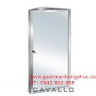 Tủ gương góc inox 304 Cavallo CA-TGL041 (Hồng Phúc)