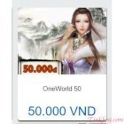 Thẻ One World 50.000VNĐ