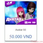 Thẻ Avatar 50.000VNĐ