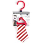 Móc treo 9 cà vạt, khăn mùi xoa KM 1361 hàng Nhật (Đỏ)