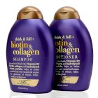 Dầu gội, xã giúp mọc tóc Thick And Full Biotin Collagen Organix - Mỹ (385ml)