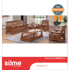 Sofa gỗ - Salon gỗ - Sofa phòng khách gỗ nhập khẩu cao cấp giá tốt SITME WS60319