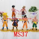 Bộ 6 Mô Hình Dragon Ball Z - Son Goku MS37