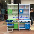 Bàn học sinh liền giá sách BLG08Min1m9