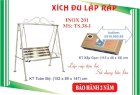 Xích đu lắp ráp inox TS.38-I