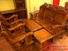 Bộ bàn ghế thiên nga gỗ chàm 5 món-BBG306