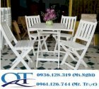 Bộ bàn ghế gỗ QT-013
