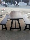 Bộ bàn ghế gỗ nhà hàng BGNH-03