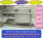 Chậu rửa đơn inox công nghiệp Hải Minh HM39