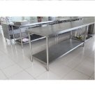 Bàn ghế canteen nhà ăn inox công nghiệp Hải Minh HM0026