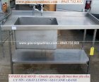 Bồn rửa chén inox công nghiệp Hải Minh HM0206