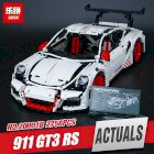 Lắp Ráp Technic Lepin 20001B Siêu Xe Porsche 911 GT3 RS 1:8