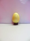 Quả Trứng Bằng Đá Dài 5.9 Cm Rộng 4.5 Cm Màu Vàng - Vật Phẩm Phong Thủy