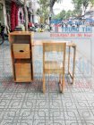 Bộ bàn ghế văn phòng gỗ thông Trung Tín
