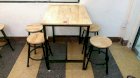 Bộ bàn ghế gỗ cafe Quang Trực QT-981