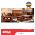 Bộ Sofa phòng khách gỗ nhập khẩu cao cấp Sitme WS66036