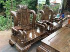 Bộ bàn ghế Tần Thủy Hoàng gỗ mun Đồ gỗ Siêu Quần