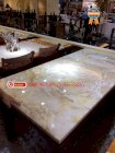 Bộ bàn ăn mặt đá 3D nhập khẩu Sitme TD-SIRIUS-04 (1500x850x760) - 06 ghế