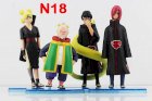 Set 4 Mô hình hoạt hình Naruto N18 (12cm)