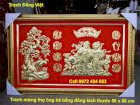 Tranh mừng thọ ông bà kích thước 56 x 88 cm