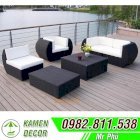 Sofa mây nhựa Phương Đông PĐ003