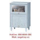 Tủ quần áo SHABBY-9055F (Xanh lơ)