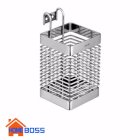 Ống đựng đũa đôi Inox HomeBoss OD 06