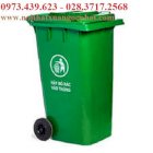 Thùng rác nhựa HDPE 100L Xuân Ngọc Phát