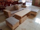 Bộ sofa gỗ sồi Nga Nội Thất Minh Quân BSF02