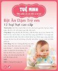 Bột ăn dặm trẻ em Tuệ Minh