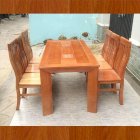Bộ bàn ăn bằng gỗ 6 ghế AB09 (BAGSNPM)