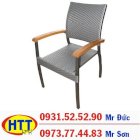 Ghế cafe nhựa giả mây Hoàng Trung Tín HTT-112