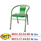 Ghế cafe nhựa giả mây Hoàng Trung Tín HTT-102