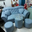 Bộ Sofa phòng khách Mina Furniture MNBS-TRAITIM-V1
