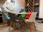 Ghế cafe Eames bọc đệm G014