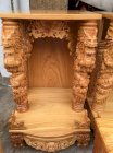 Tủ thờ thần tài Hổ Phù mới gỗ gõ đỏ - Đồ gỗ Hòa Việt Phát