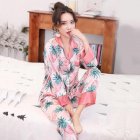 Đồ bộ pijama nữ mặc nhà phi lụa hình trái thơm - B567