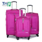 Bộ vali vải size 20 + 24 + 28inch trip Màu hồng