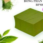 Bông phấn đánh kem nền trà xanh Puff BPM16