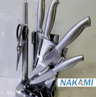 Bộ dao Inox 304 cao cấp 7 món Nakami