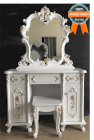 Bàn trang điểm cổ điển mạ vàng Mina Furniture MN-BP9905-T (1050*500*1500)