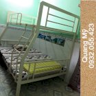 Giường tầng sắt hộp vuông trẻ em Quang Mỹ GSTEQM 0,8mx1m
