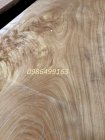 Mặt bàn gỗ gõ đỏ vân gỗ tự nhiên nguyên khối - 12 x 92 x 224cm