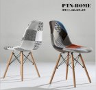 Ghế tiếp khách nệm vải DSW Vitra Fabric Chair - PTN-HOME 42x44x45cm
