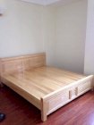 Giường ngủ gỗ sồi nga 1m2x1m9