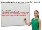 Bảng từ trắng chống lóa - viết bút lông - kích thước  1,23x3.0m